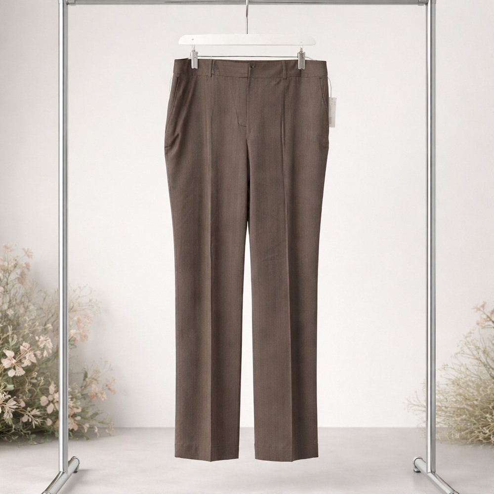 Villager Wide Leg 22W Stretch Polyester Rayon Spandex Womans Pants